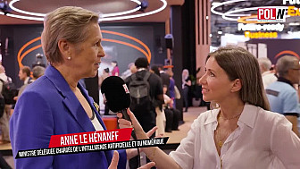 POL/N de Delphine SABATTIER - 10 ans de politiques numériques sous Emmanuel Macron avec la Ministre Anne Le Henanff à Vivatech 2026