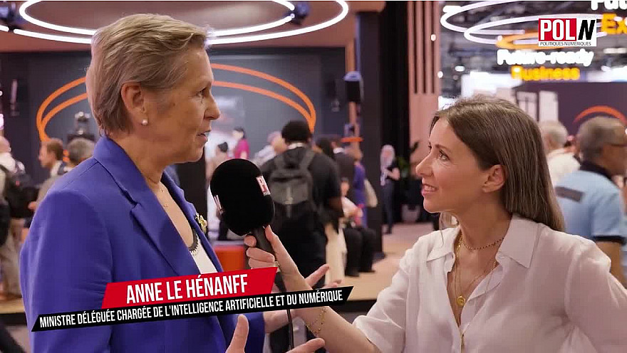 POL/N de Delphine SABATTIER - 10 ans de politiques numériques sous Emmanuel Macron avec la Ministre Anne Le Henanff à Vivatech 2026