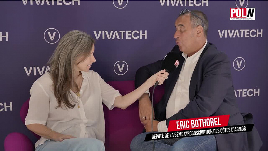 POL/N de Delphine SABATTIER - 10 ans de politiques numériques sous Emmanuel Macron : témoignages de Eric Bothorel à Vivatech 2026